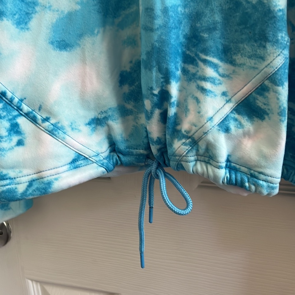 Zelos plus size fleece hoodie - Picture 4 of 4